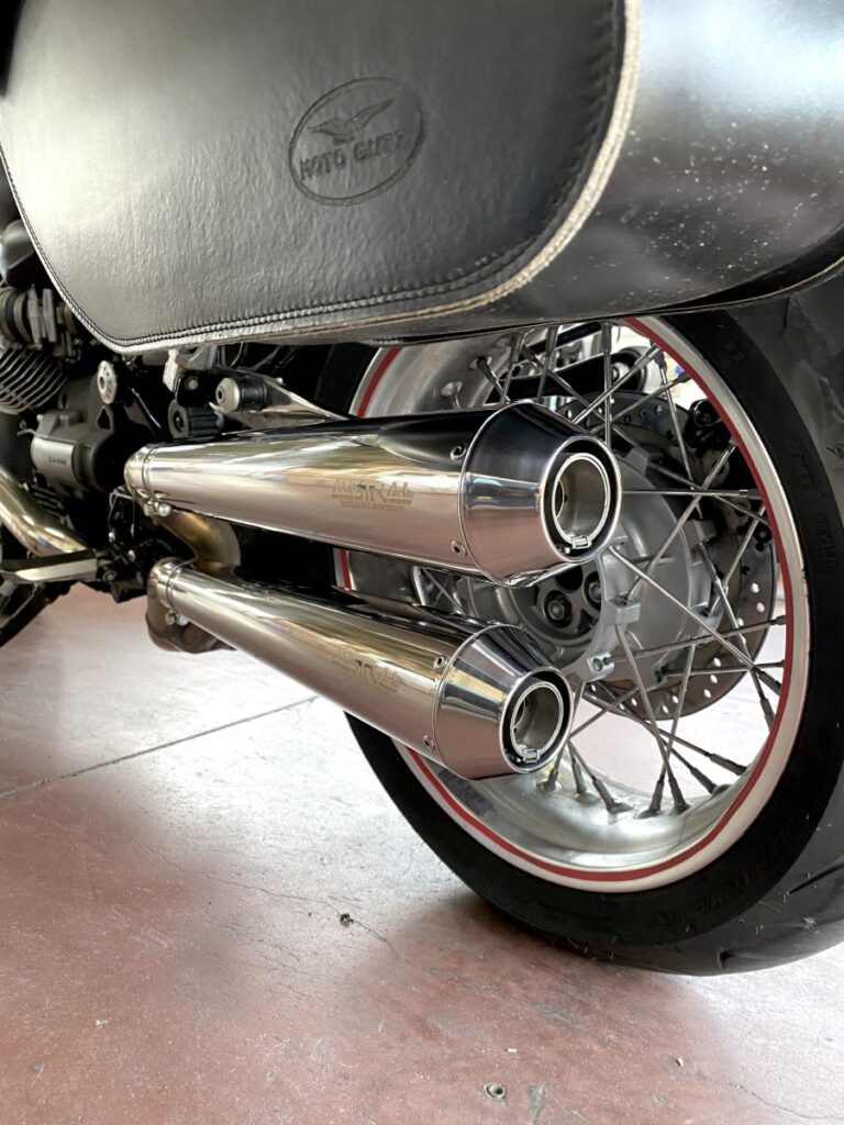 Kit Flangia In Acciaio Per Serbatoio Moto Guzzi - Compatibile Con California, Nevada, V7 E Altri Modelli