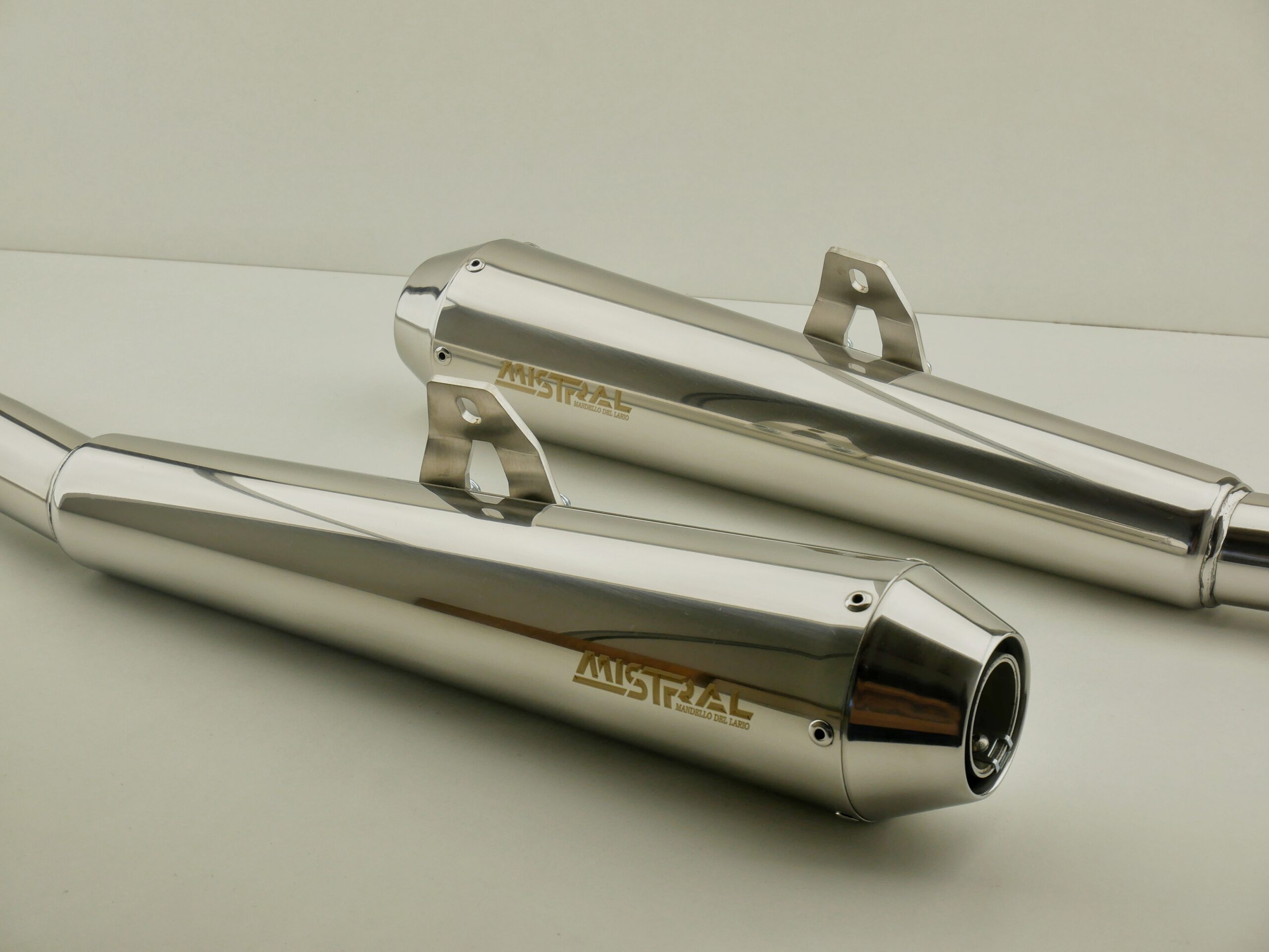 Mistral Conical Exhaust - Moto Guzzi V11